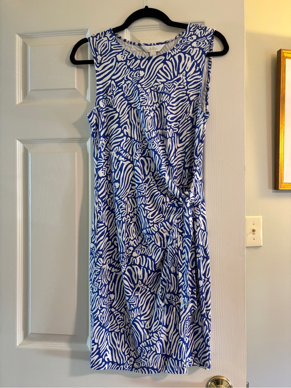 Lilly Pulitzer Bryson Sleveless Midi Dress in Martinique Blue
